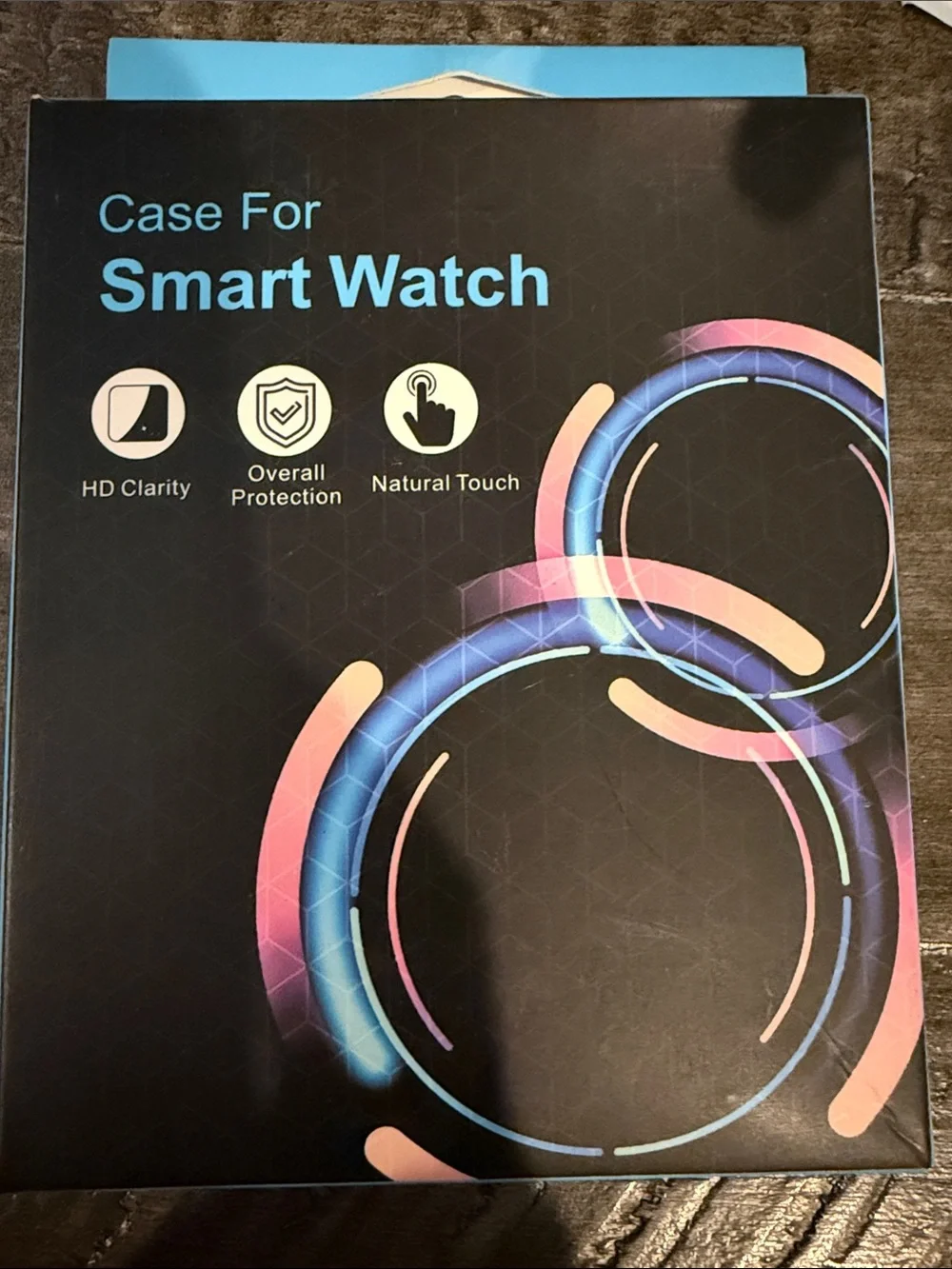 Smart Watch Protective Case Covers - 2 Pack - Clear